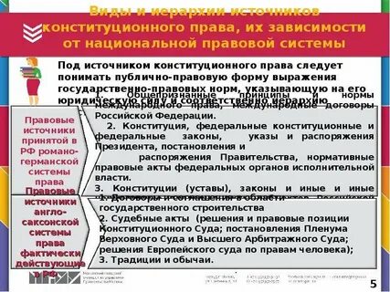 Национальное российское право