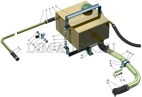 Бачка камаз 6520