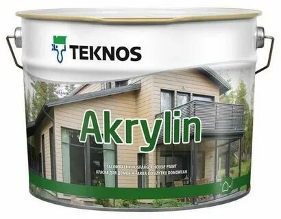 Акриловые фасадные краски по дереву