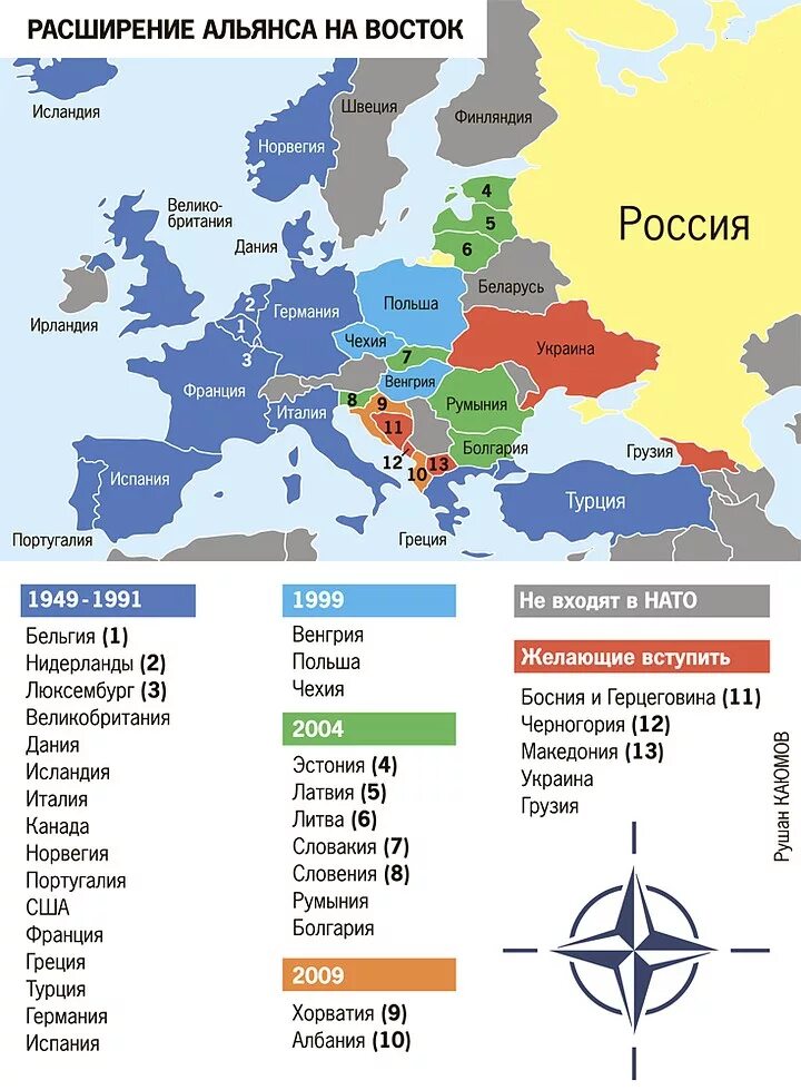 Страны нато названия. Карта расширения стран НАТО. НАТО В 1991 году карта. Страны НАТО на карте 2022.