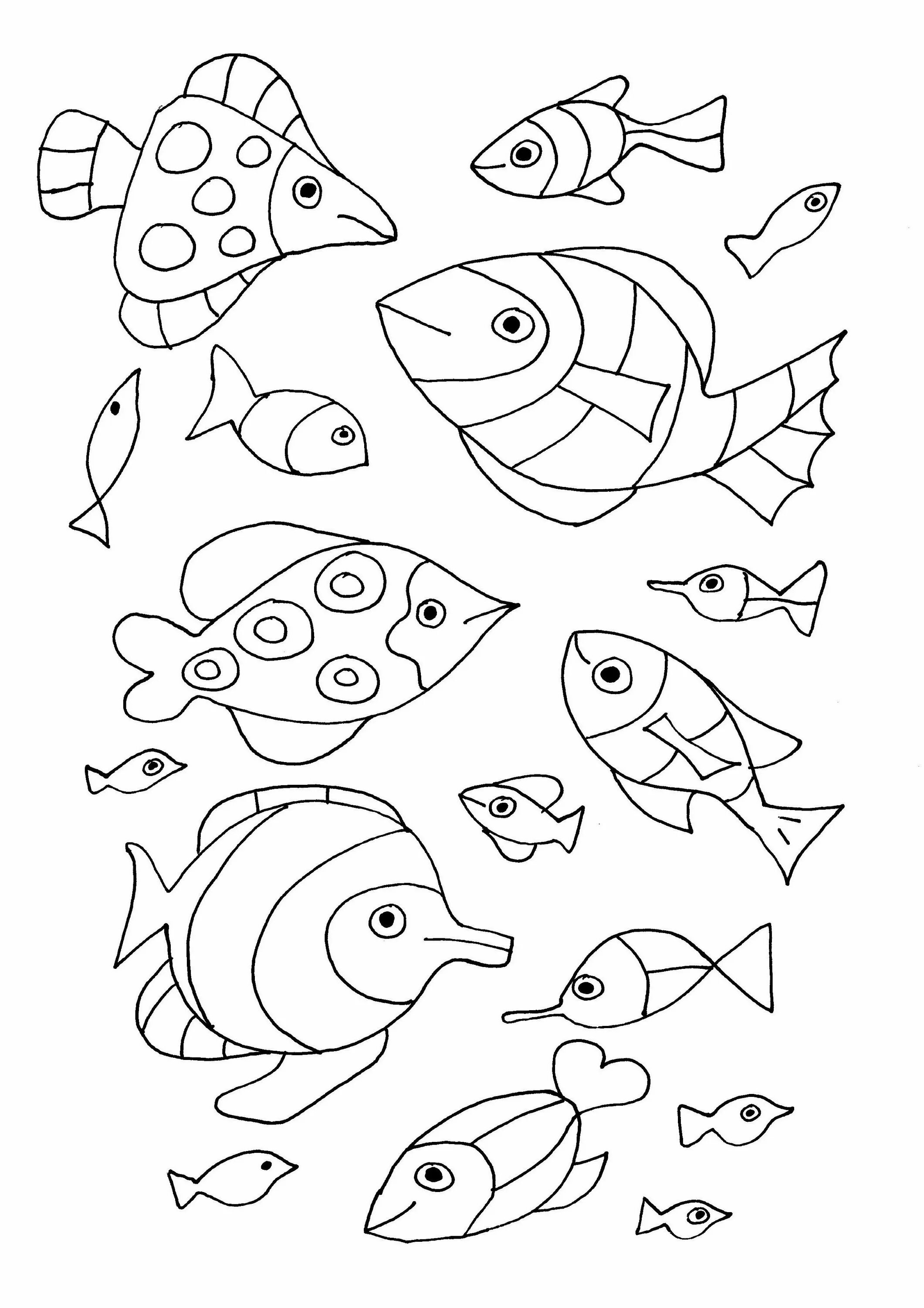 Раскраска рыбы для детей 6 лет. Аквариумные рыбки раскраска. Раскраска рыбка. Разные рыбы раскраска. Раскраски рыбы для детей 4-5 лет.