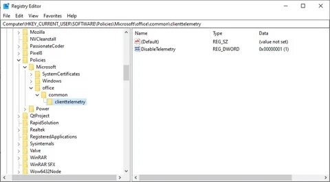 Microsoft telemetry