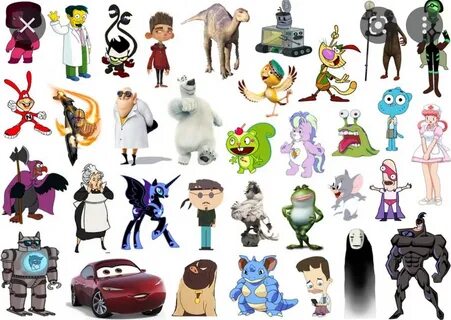 Click the 'K' Cartoon Characters II Quiz - By ddd62291