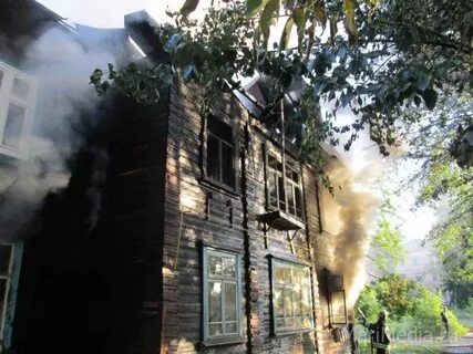 Пожар в волжском