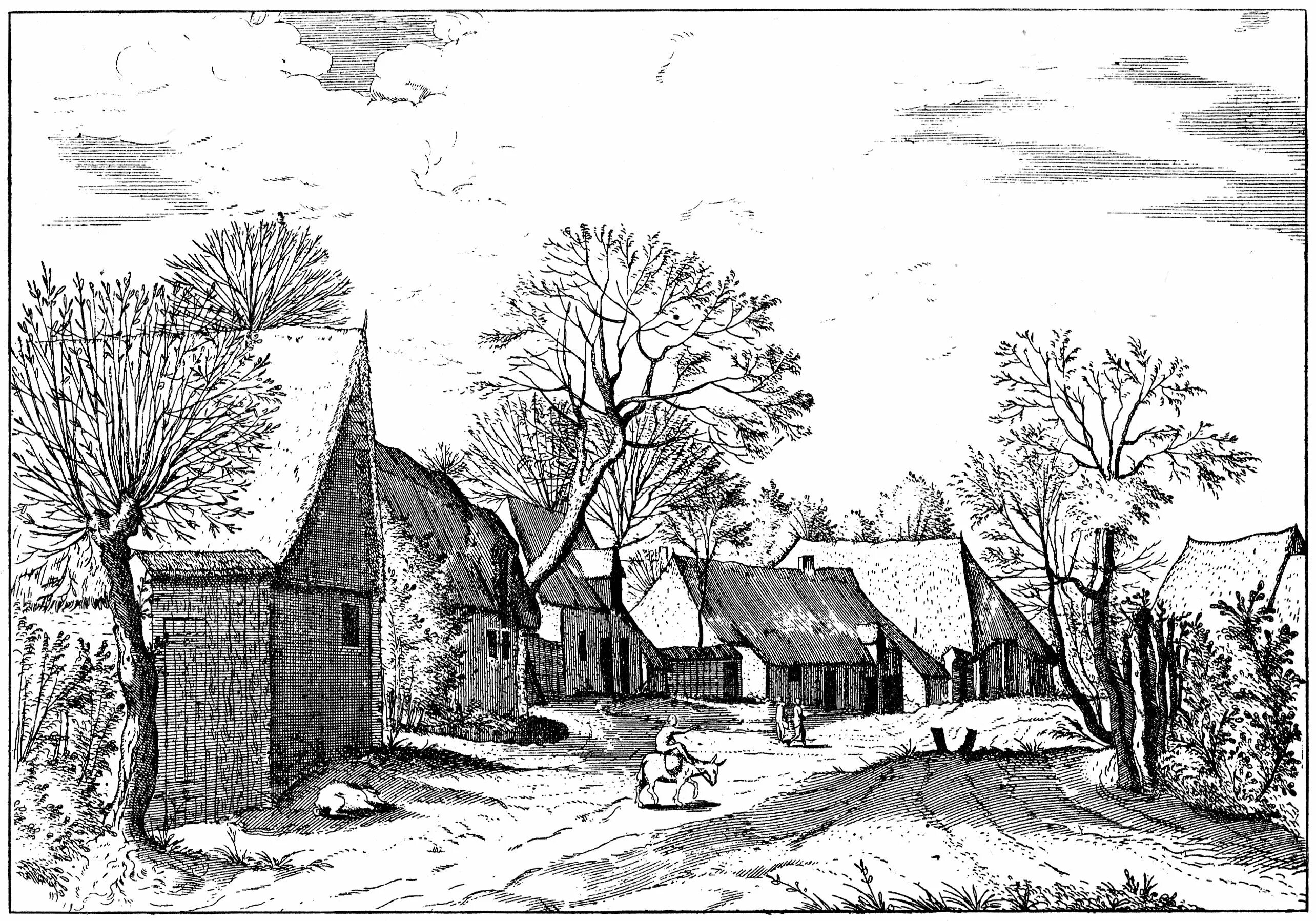 Старые деревни графика. Деревенский пейзаж в графике. Зарисовки деревни. Наброски пейзажа. Деревня набросок поленов.