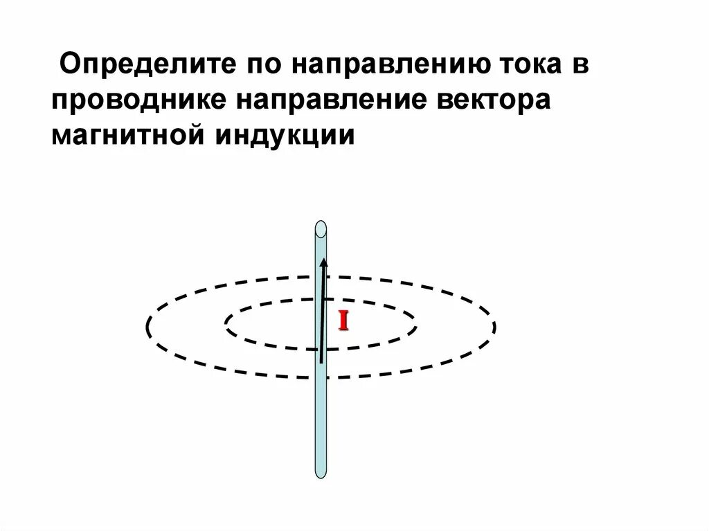 Направление магнитной линии рисунок. Определите направление тока в проводнике. Определение направление тока в проводнике вектор магнитной индукции. Магнитная индукция прямого тока. Определите направление вектора тока в проводнике.