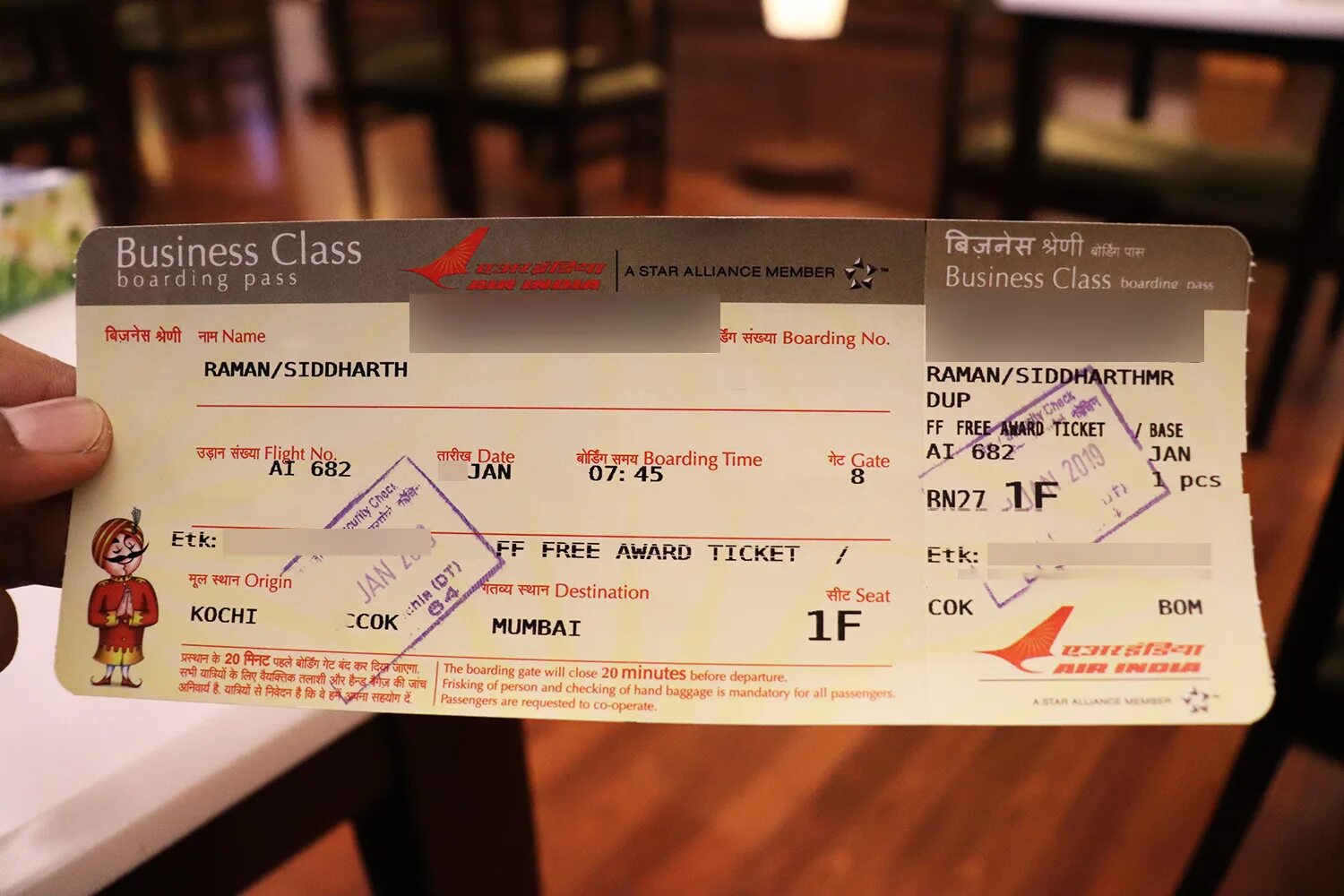 Ticket class