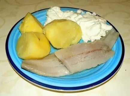 Картошка с творогом