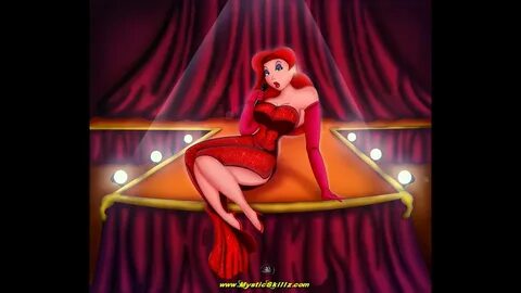 Speed Painting Jessica Rabbit (Fan Art) - YouTube