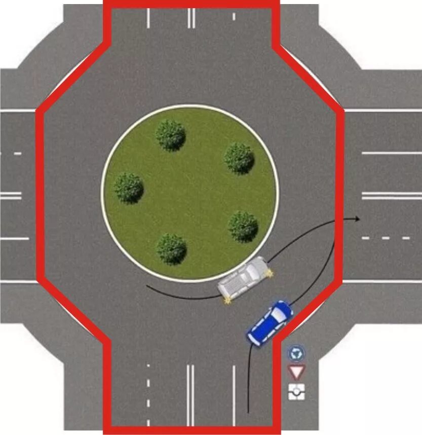 Пдд кольцевое движение. Кольцевой перекресток ПДД. Перекресток с круговым движением ПДД. Перкресток с круговым движение. Разметка на круговом движении.