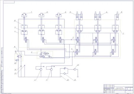 Чертежи гидравлического