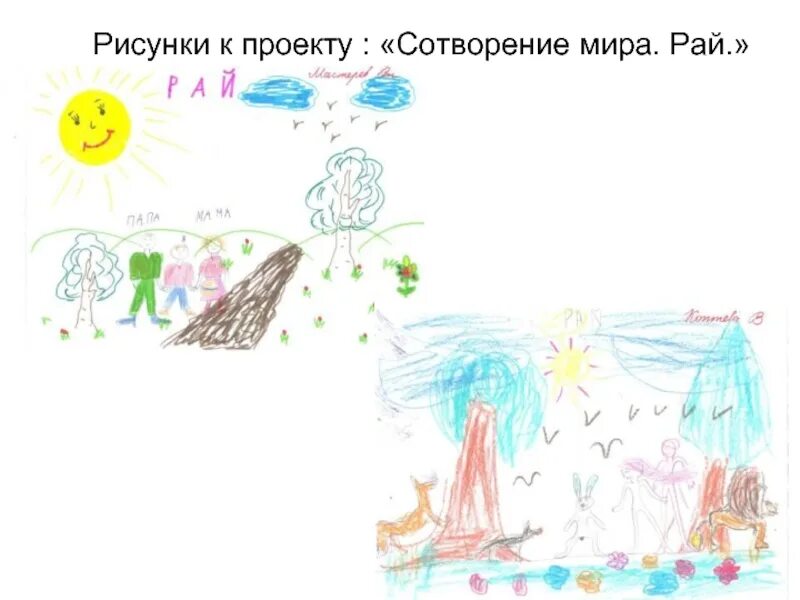 Сотворение первых людей. Рисунок на тему сотворение человека. Проект сотворение. Как сотворялся мир занятие по рисованию. Первый день творения.