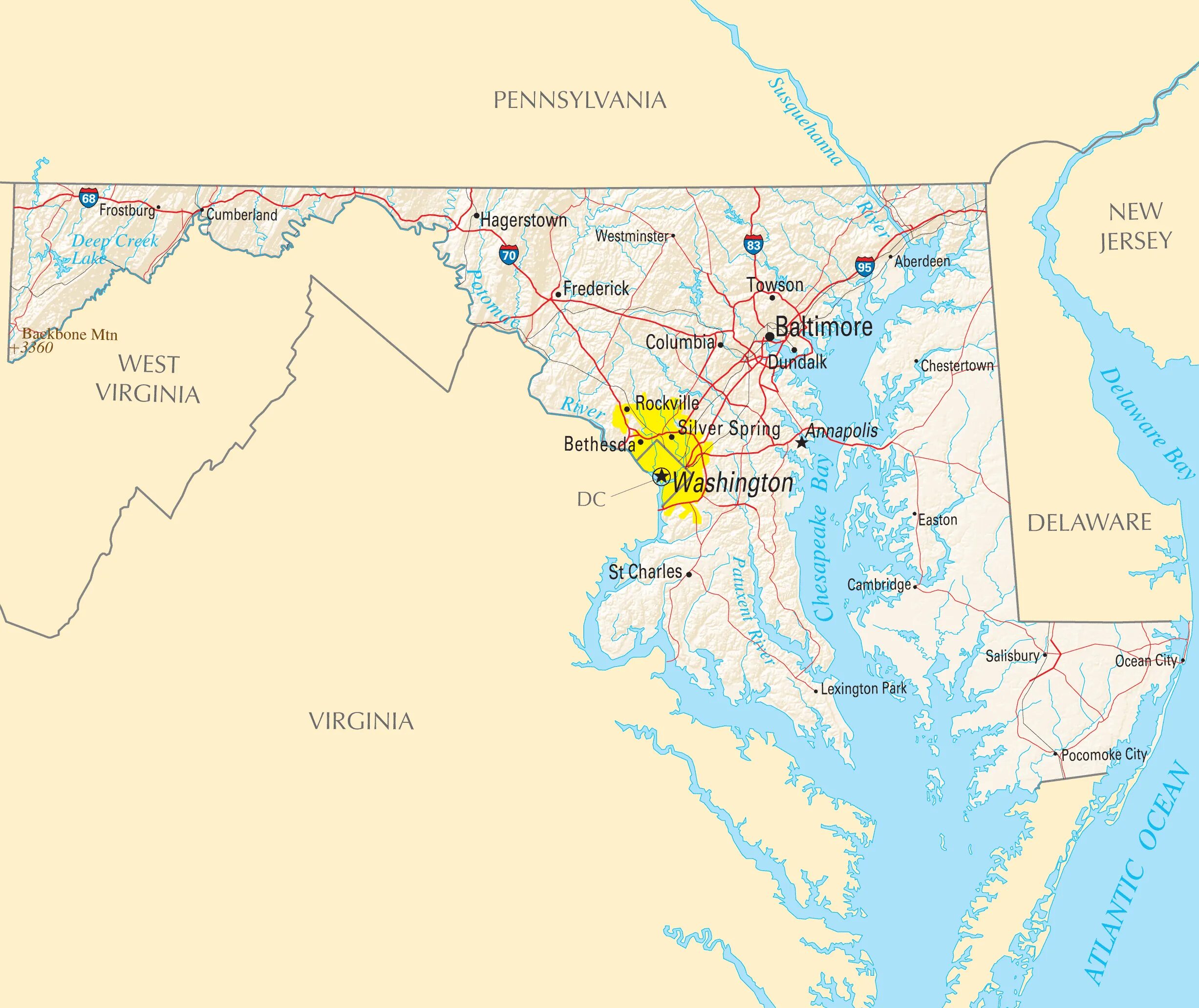 Мэриланд (совр. Мэриленд). Штат Мэриленд на карте. Мэриленд на карте США. Штат Мэриленд на карте Америки. Штат балтимор на карте