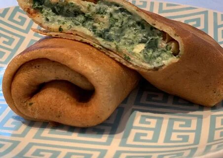 Греческие диетические блины с Фетой и шпинатом - пошаговый рецепт с фото. Автор 