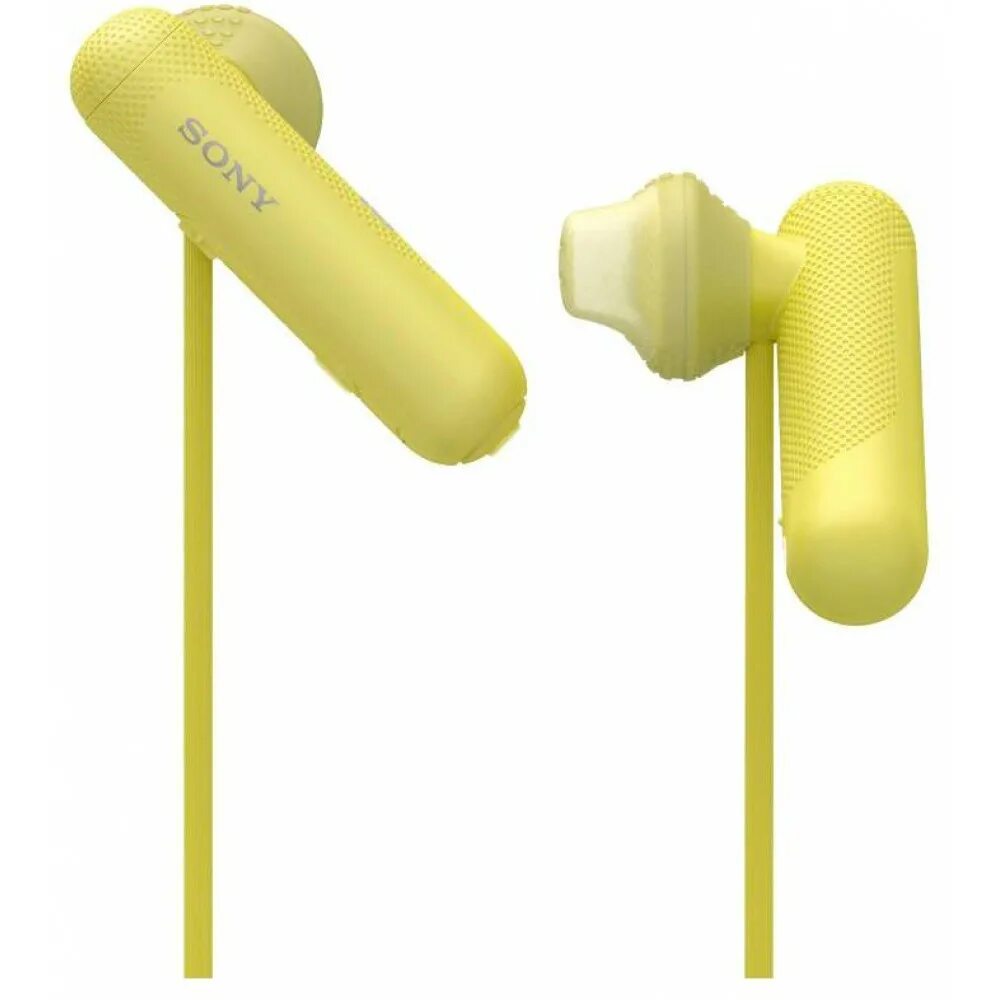 Купить беспроводные вкладыши. Sony Wi-sp500. Bluetooth гарнитура Sony Wi-sp500 розовый. Sony Wi-sp500 Yellow. Наушники Sony беспроводные Sports Wi SP 500.