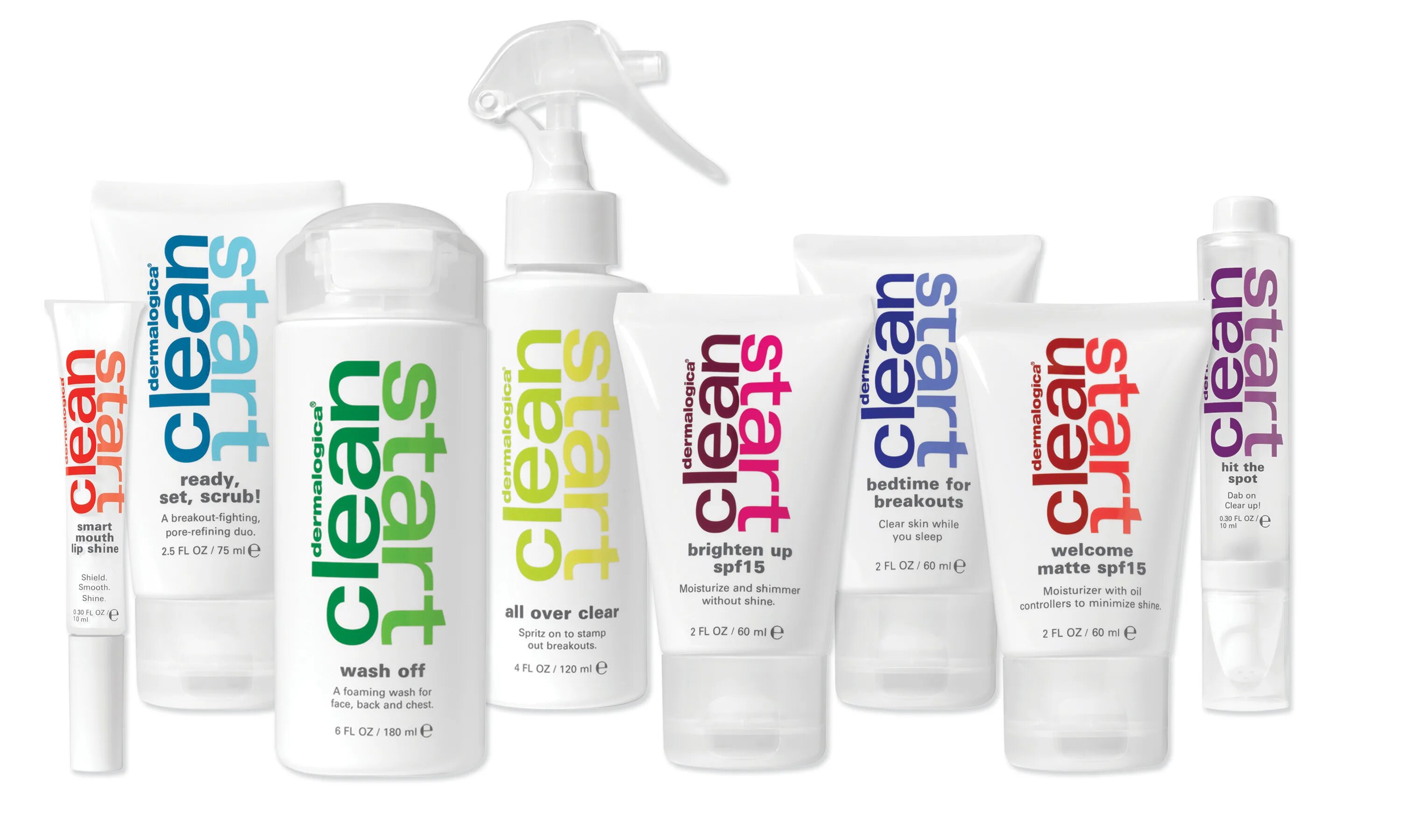 Средств clear. Dermalogica clean start. Dermalogica Clear start Emergency spot Fix. Скраб реди. POWERBRIGHT Dermalogica.