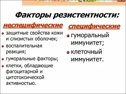 Специфически относится