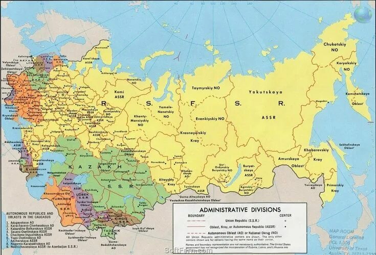 Map of Russia