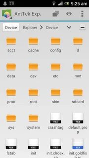Device explorer