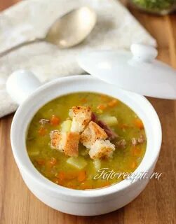 Горох суп с ребрышками