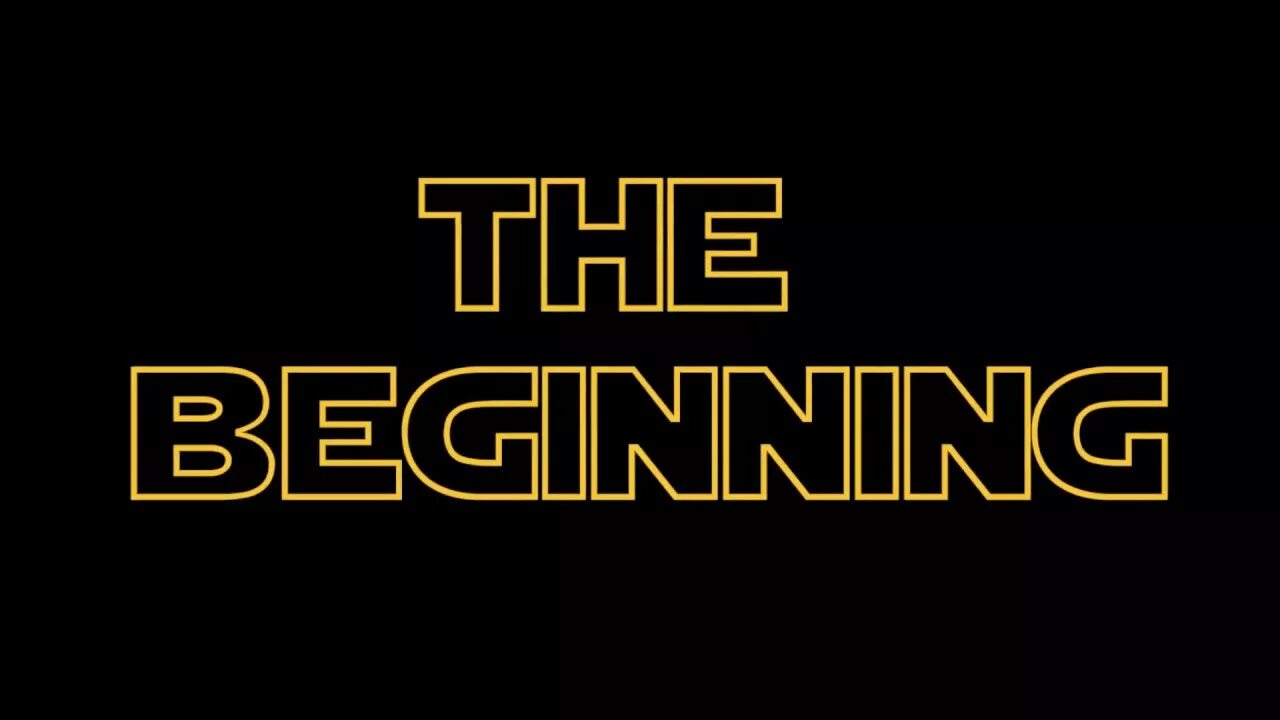 The beginning of a new era. Картинка beginning. надпись the beginning. in the beginning. начало beginning картинка.