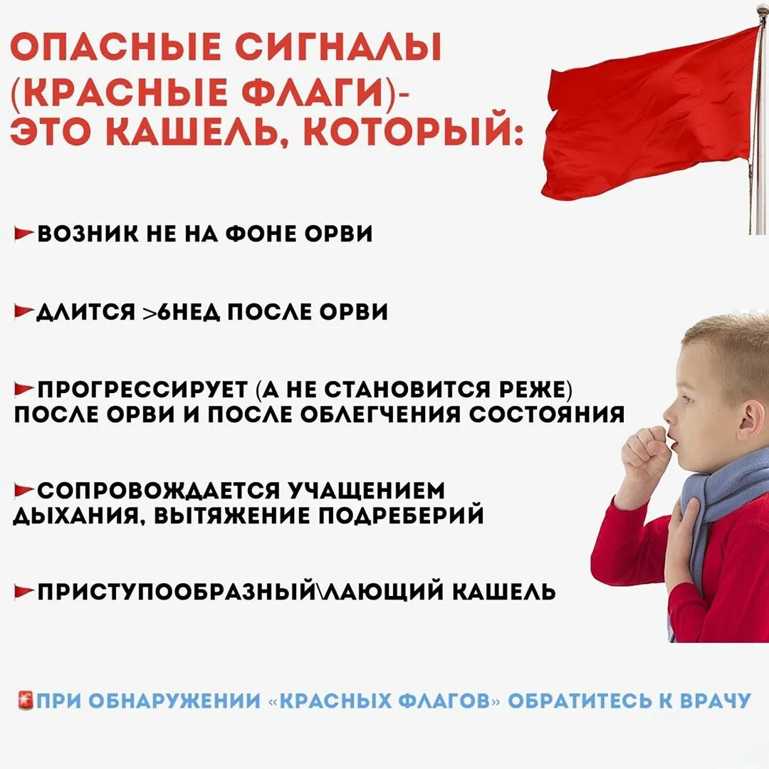Красные флаги при температуре. Annamama орви красные флаги. красные флаги при орви у детей. кашель после орви. красные флаги при кашле.