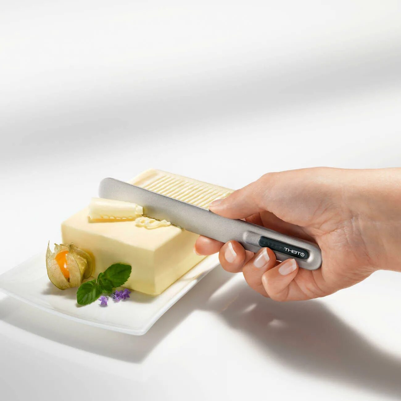 Нож для масла. Батер НАЙФ. Кухонный нож для масла. Дозатор для сливочного масла.