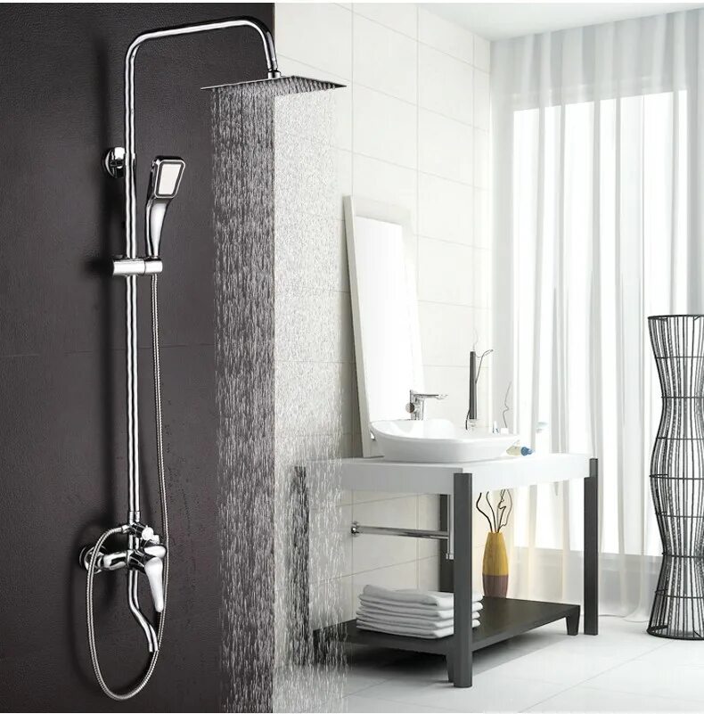 Душевые системы и лейки. 2 режим "дождь",каскад. Верхний душ bossini i00575. Душевые системы и лейки. Душевая система frap f2461.