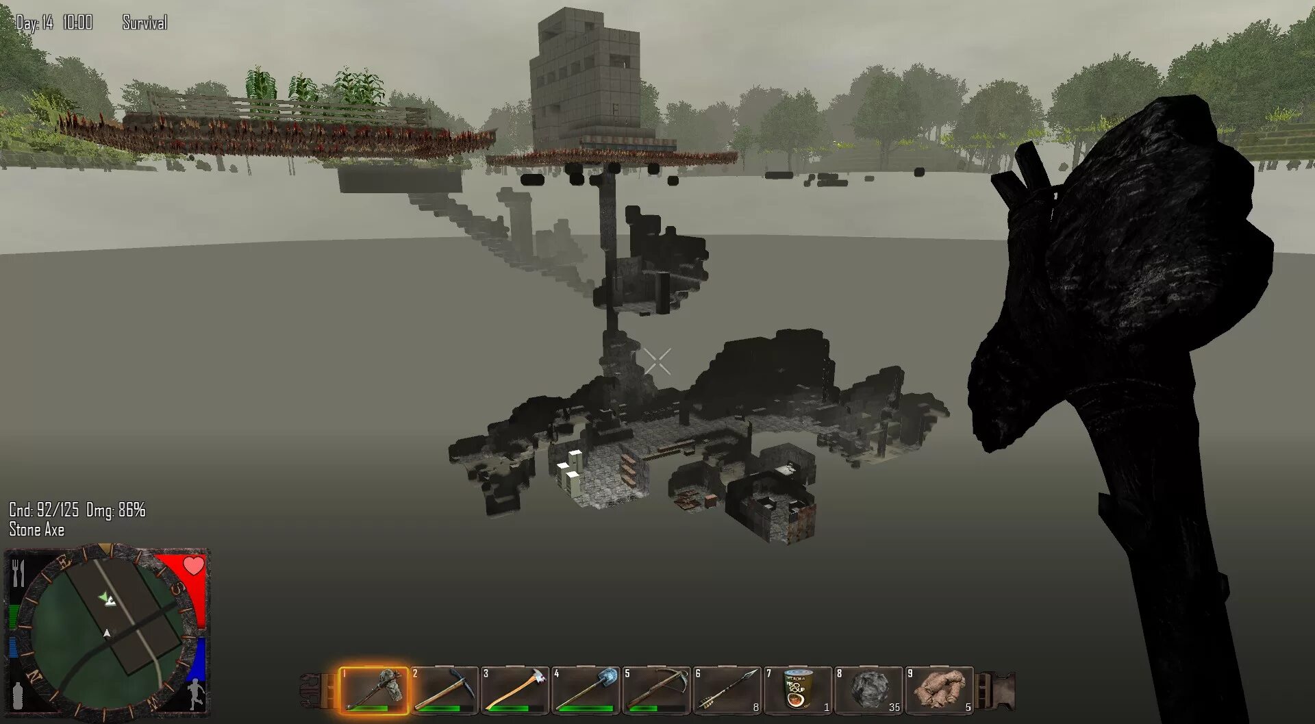 7 day to day 17. 7 days to die постройки. 7 days to die крепость.