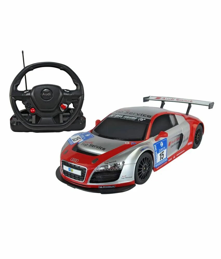 Машинки на пульте управления едут. Пульт Rastar 31710. Audi r8 gt3 LMS Steering Wheel. Руль Rastar Audi. Машина на пульте управления Audi a8.