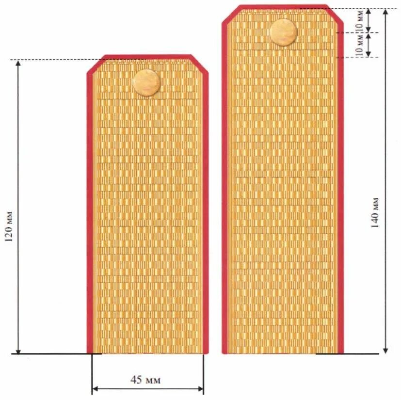 Какое расстояние на погонах лейтенанта. Парадные погоны прапорщика вс РФ.