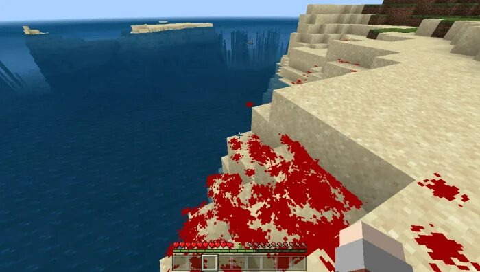 Wild blood minecraft. Кровь в МАЙНКРАФТЕ мод. Кровавый майнкрафт. Мод на майн на кровь.