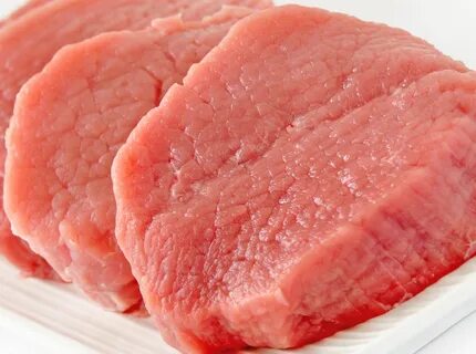 Raw white meat
