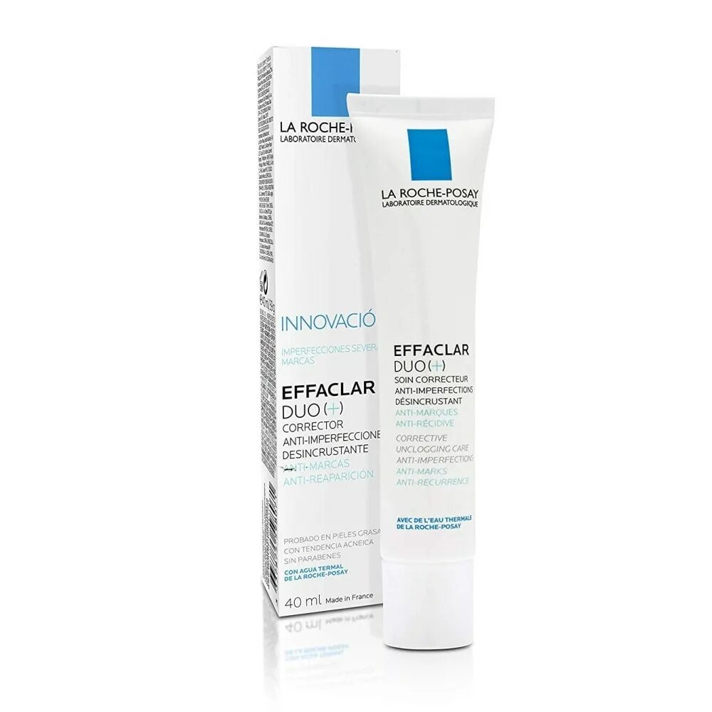 La roche posay effaclar duo soin. La Roche-Posay Effaclar Duo крем 40 мл. La Roche-Posay Effaclar Duo+ 3 мл. Ля Рош позе эфаклар дуо крем-гель. La Roche Posay Effaclar Ultra Duo сыворотка.