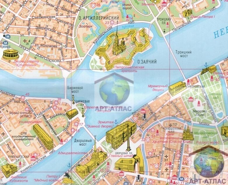 Туристический центр санкт петербурга. Достопримечательности санкт-петербурга на карте. туристическая карта питера. карта питера с достопримечательностями. план центра санкт-петербурга.