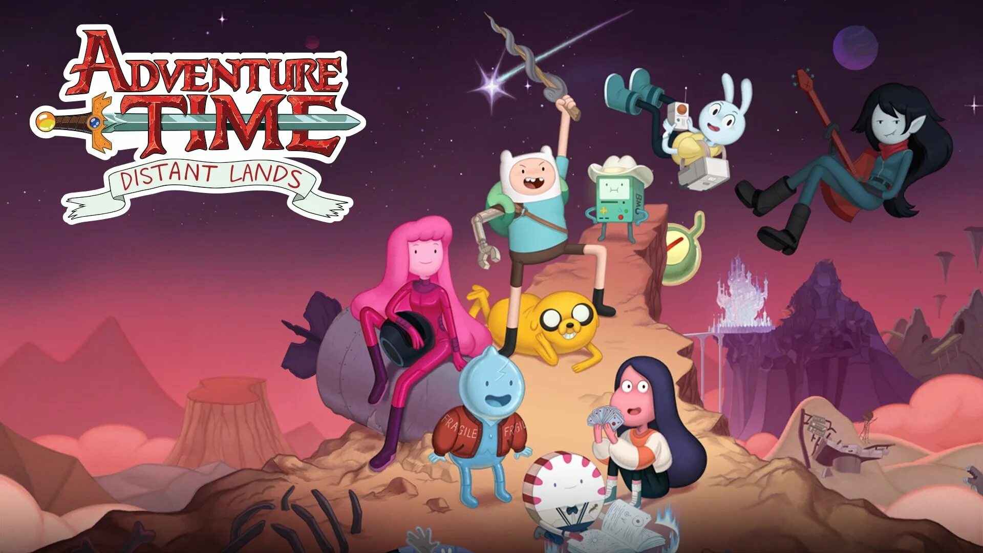 Дистант время. Дистант. Distant lands. Adventure time distant lands obsidian. Время приключений обложка.
