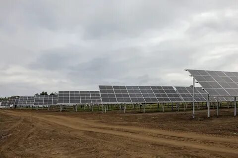 Электростанция в деревне