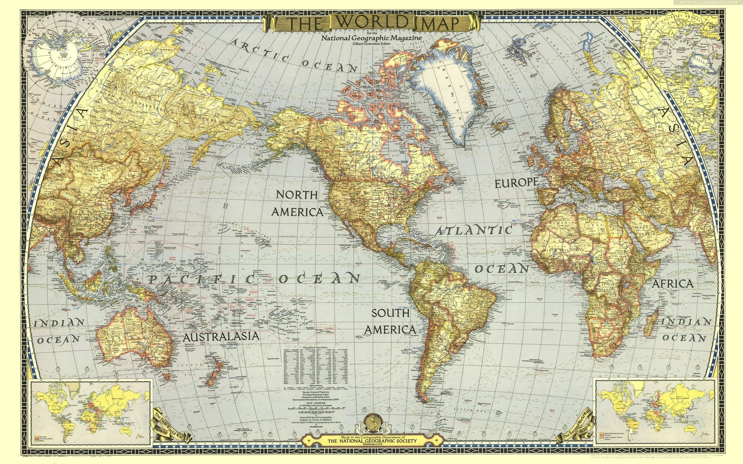Географическая карта хорошего качества. Карта National Geographic the World.