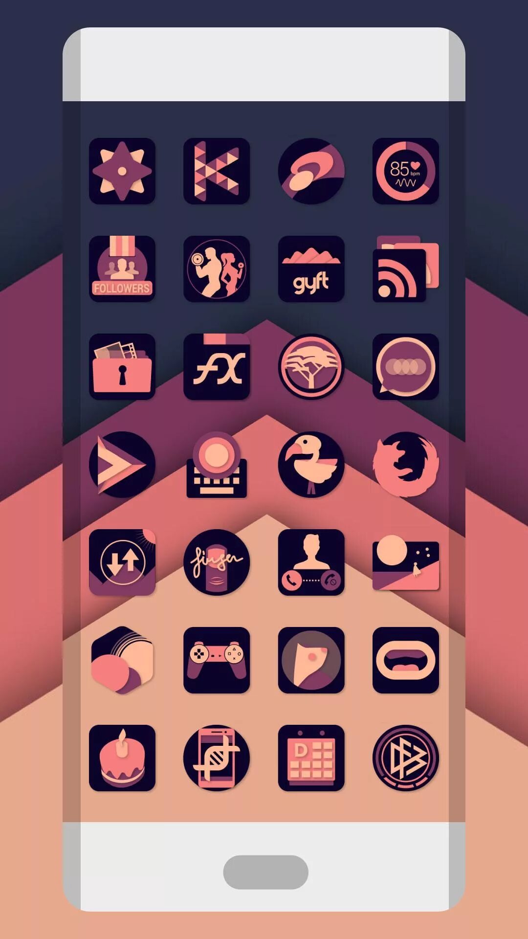 Установить приложение ретро. Иконки для приложений пурпурный. Пурпурные иконки на андроид. Темно фиолетовые иконки для приложений андроид пак. Icon Pack Android Retro.