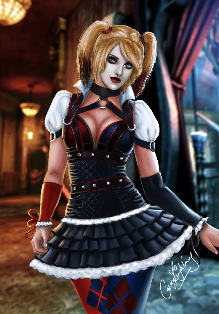 Harley quinn arkham knight