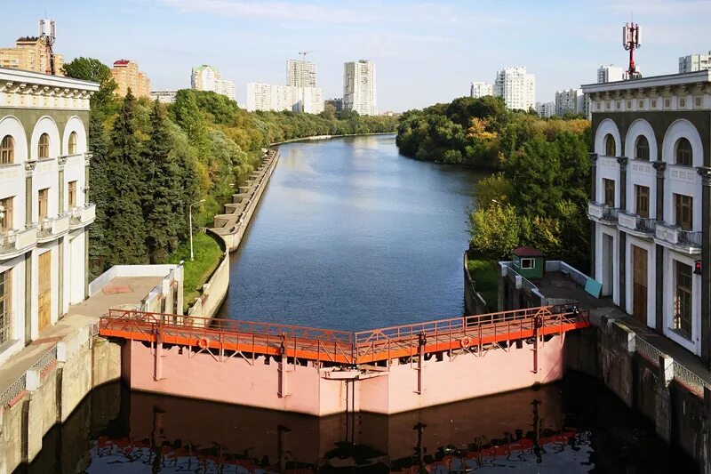 Водные каналы москвы