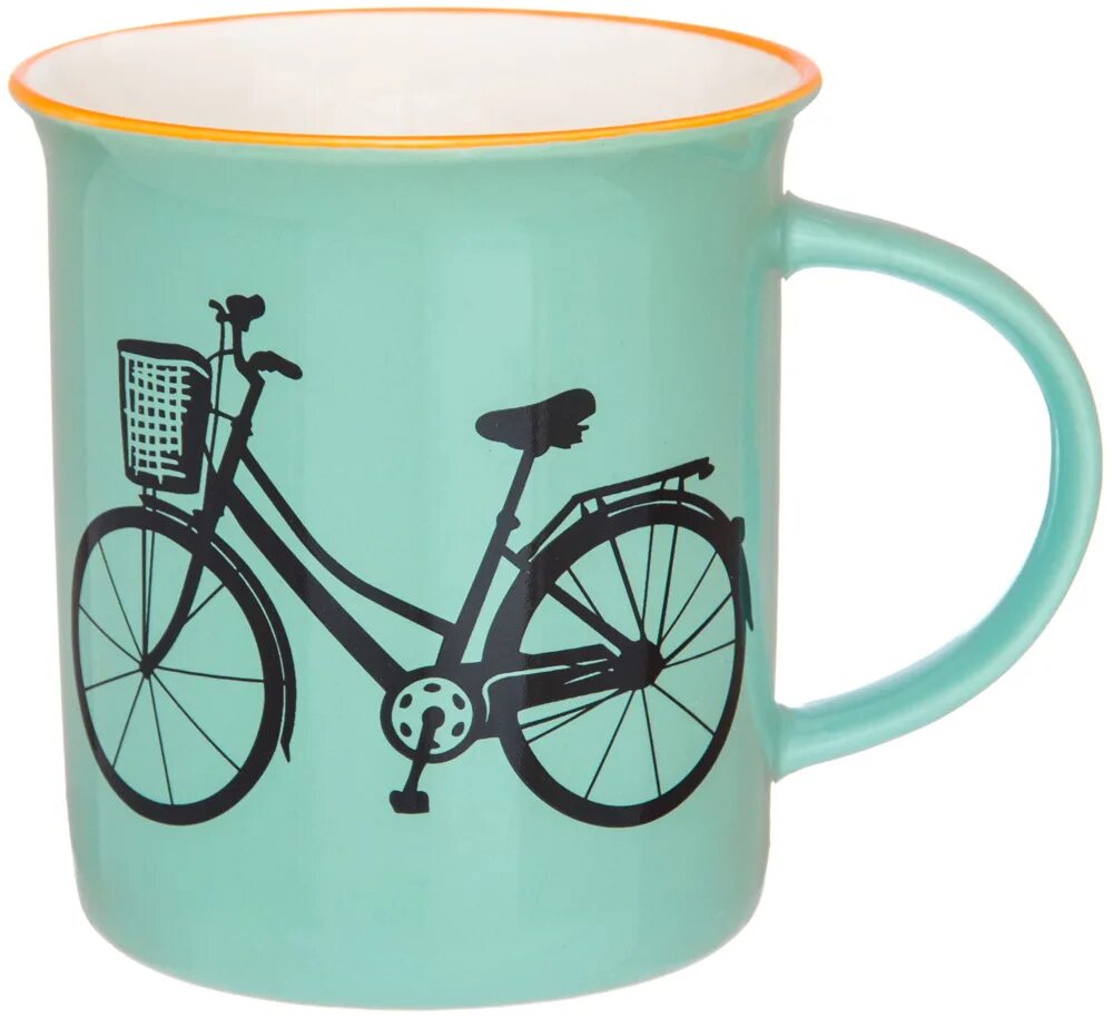 Набор кружек бирюза. Чашка велосипед. Кружка велосипед. Elan gallery кружка велосипед 130003. Кружка велосипед.