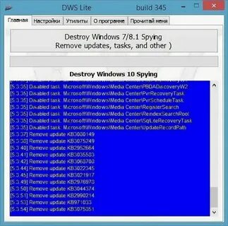 Destroy windows 10
