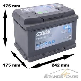 Exide premium ea612