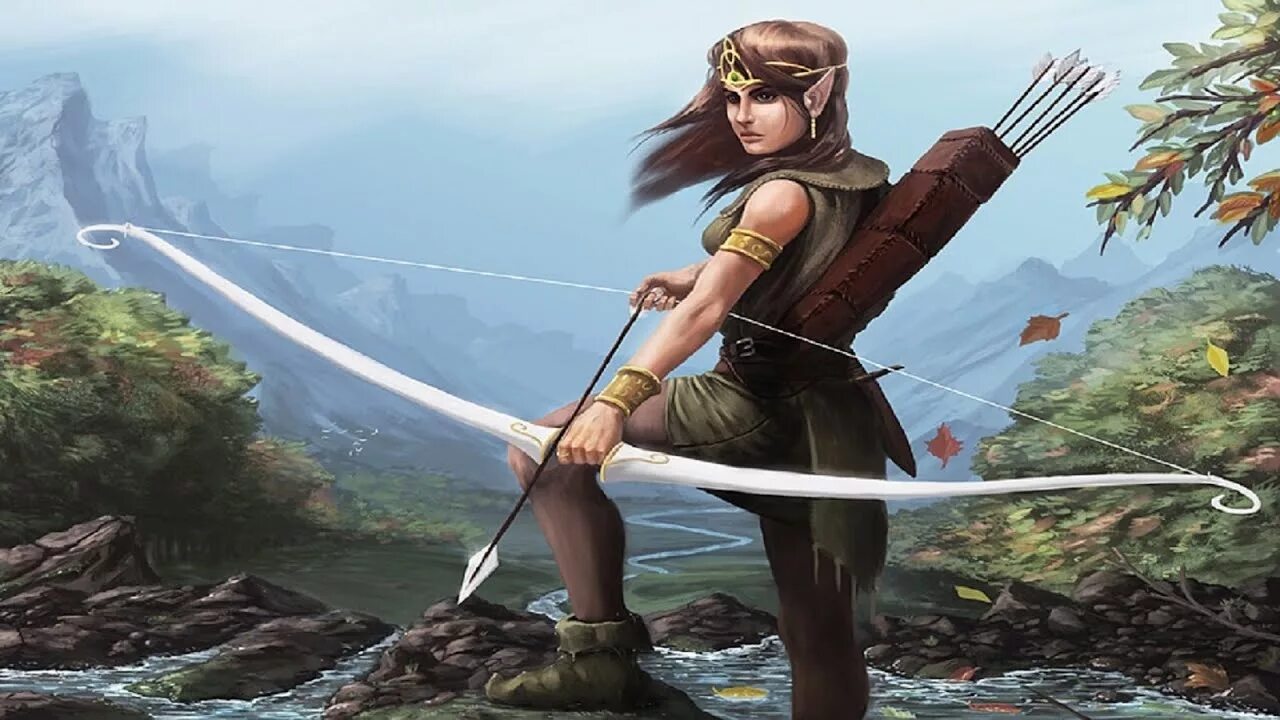 Днд лучница эльфийка. Эльф лучник. Archer 3d. D archers. Archer game.