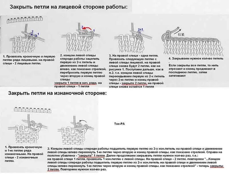 Закрывать петли спицами кругов. Закрытие изнаночных петель спицами. Закрытие петель спицами изнаночные петли. Эластичное закрытие петель лицевой глади спицами. Как правильно закрыть петли при вязании спицами.