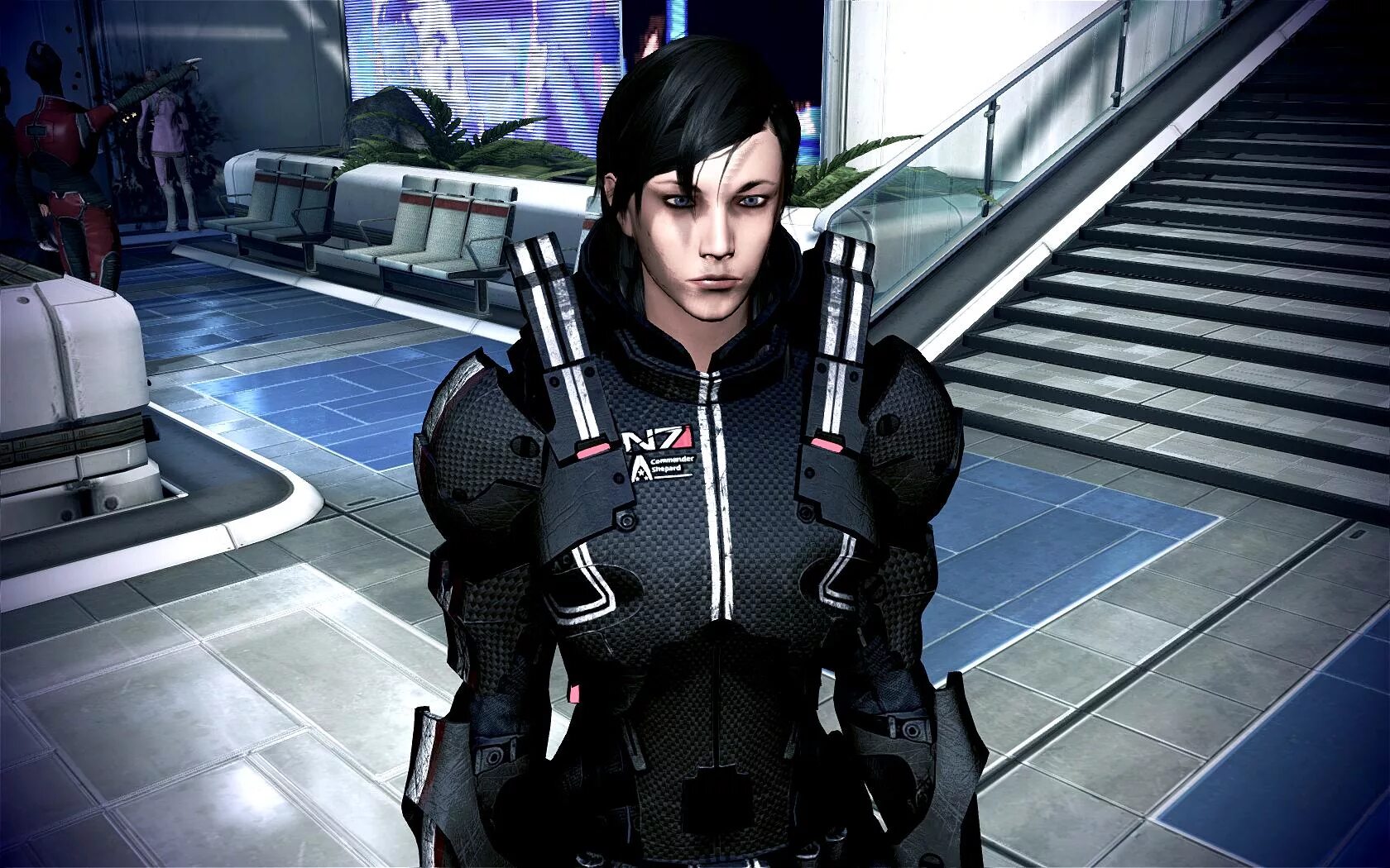 Джейн Шепард броня n7. Броня n7 защитник Mass Effect. Shepard Femshep. N7 защитник масс эффект 3. Less effects