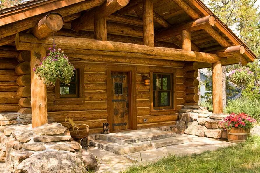 Log external