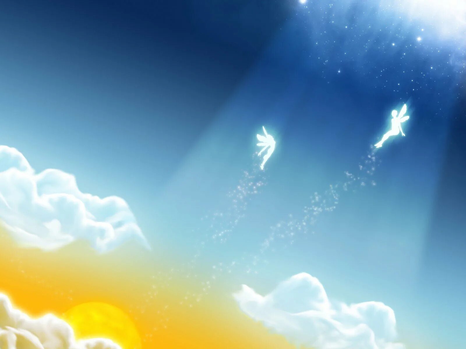 Свет с небес 1 том. Сказочное небо. Ангел в небе. Фон для ангела. Детский фон облака.
