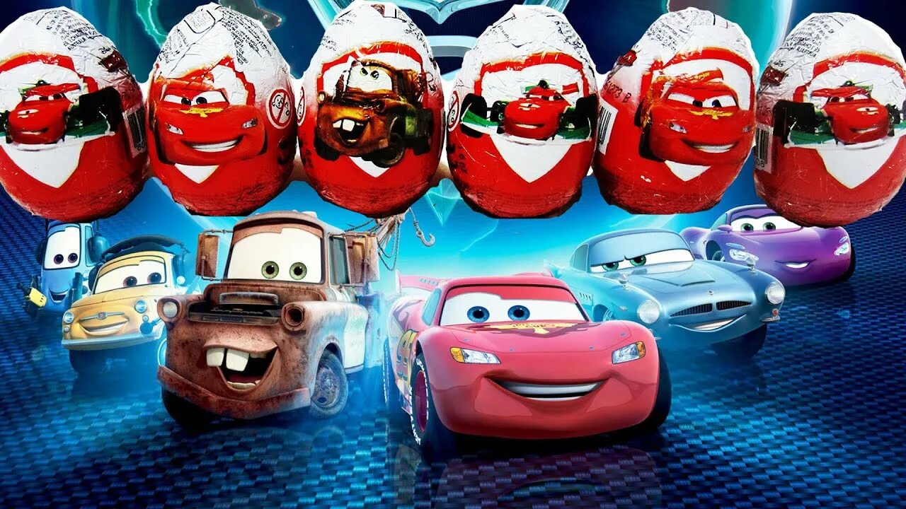Kinder car. Киндер сюрприз Disney cars 2. Disney Pixar cars Киндер сюрприз.